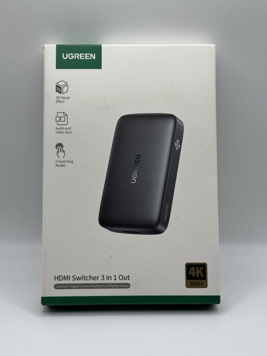 Перемикач HDMI на 3 виходи спліттер Ugreen
