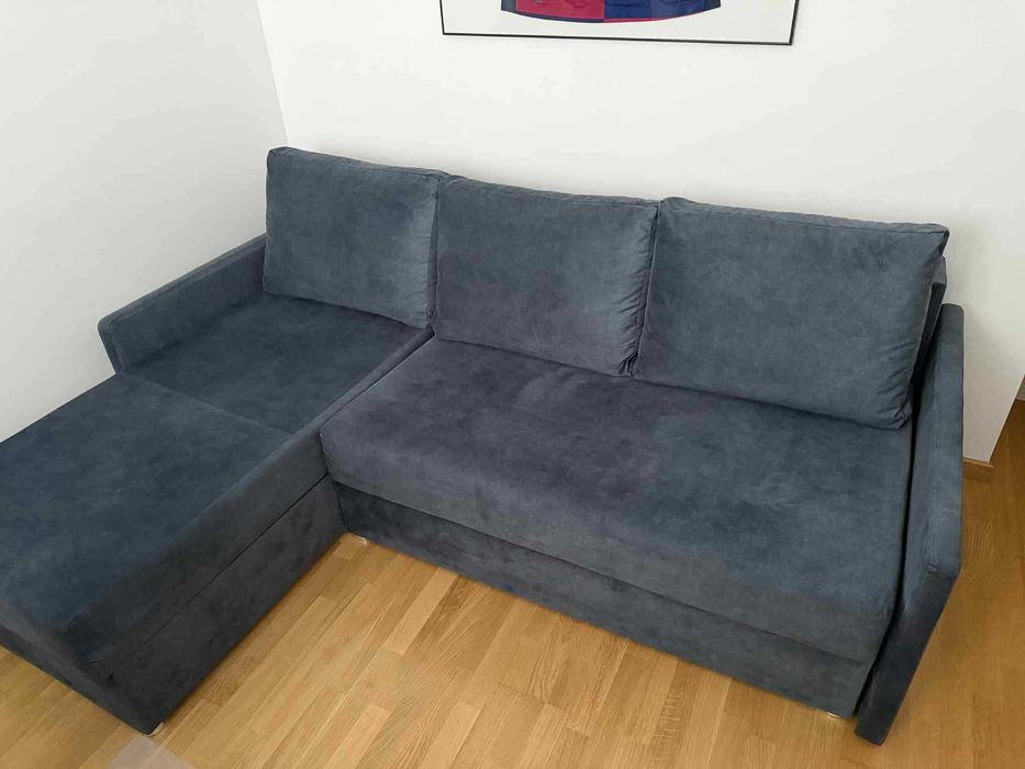 Narożnik z funkcją spania