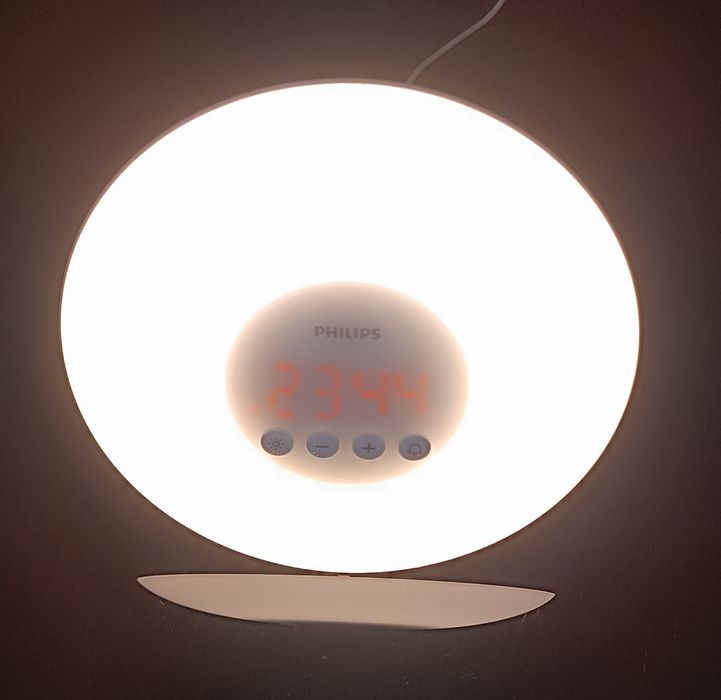 Настільний годинник Philips Wake-Up Light HF3500 світильник, будильник