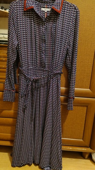 Sukienka granatowa Tommy Hilfiger