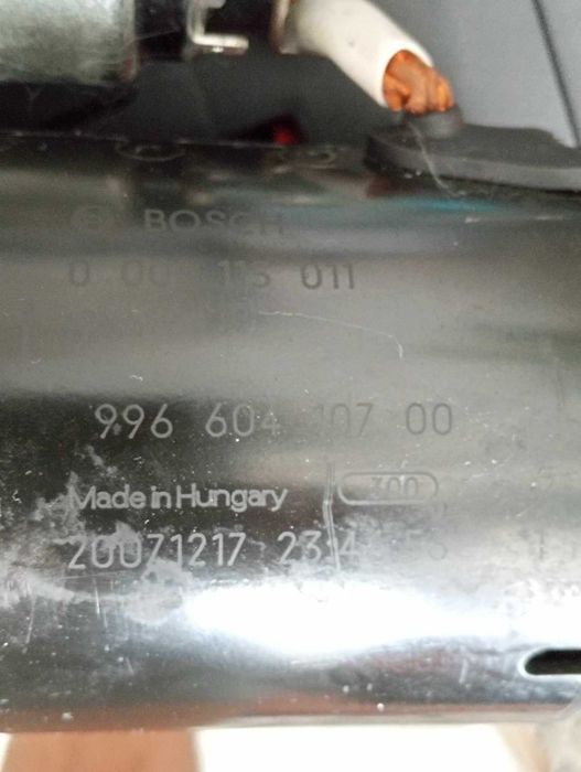 Motor de Arranque Porsche 996 Turbo (2 unidades) - (para reparar)