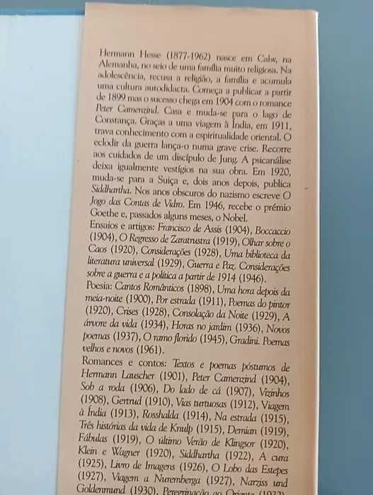 Siddhartha	Um poema indiano - Hermann Hesse*