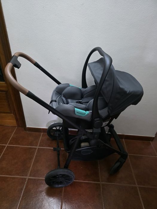 Trio bebé com ovo carrinho que faz também de alcofa