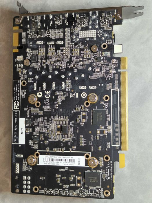 Відеокарта Zotac GTX960 2GB GDDR5 - ВІДМІННИЙ СТАН -