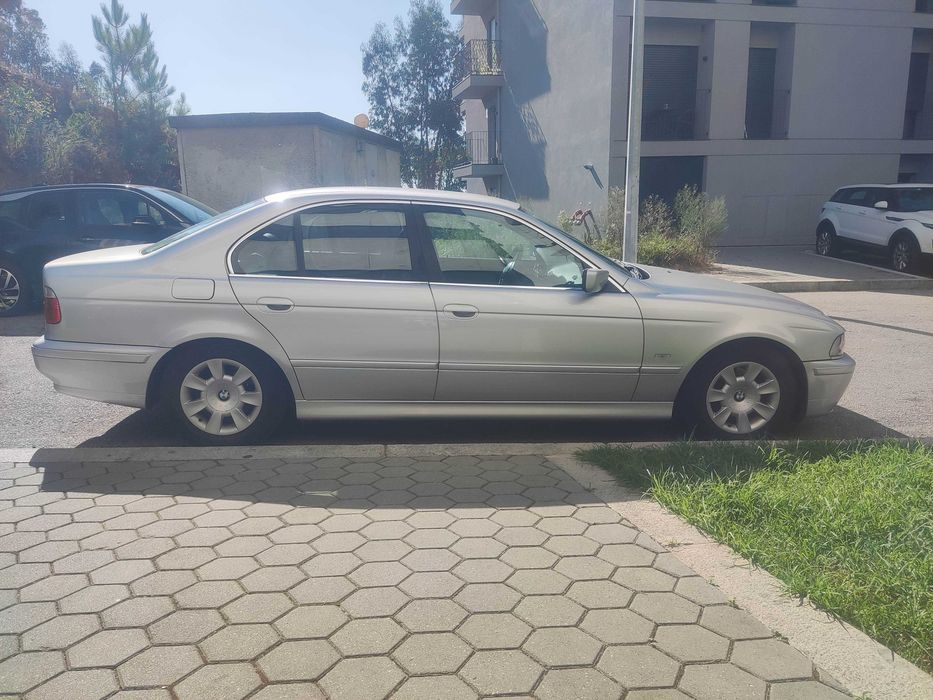 BMW 520d, E39, ano 2001, nacional, 179.000 km comprovados.