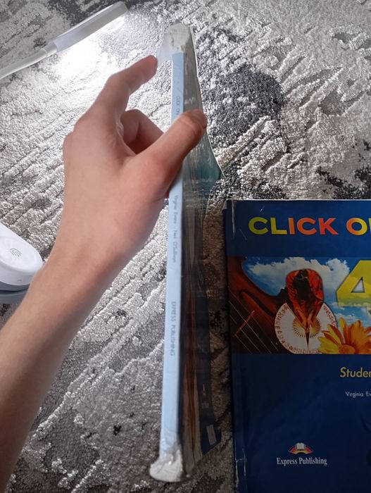 CLICK ON 4   книжка і зошит оригінал