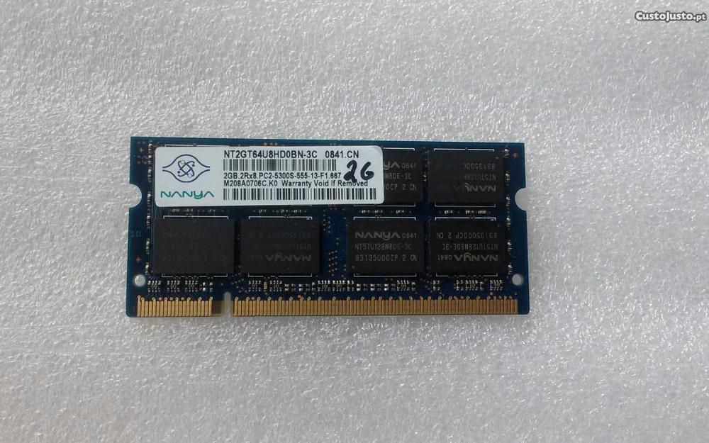 Laptop Memory 2 GB PC264861588691201121