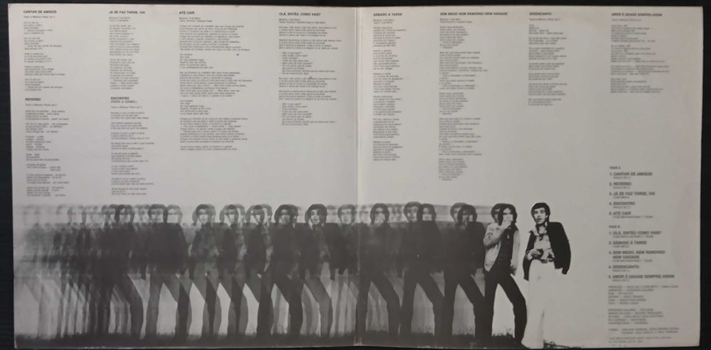 Paulo De Carvalho & Tozé Brito - Cantar De Amigos (Vinil / LP)