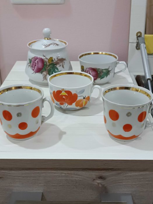 Чашки,чайні пари СРСР