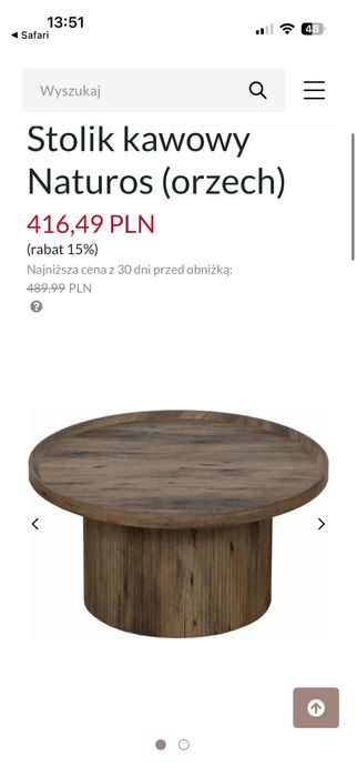 Stolik kawowy Bodzio