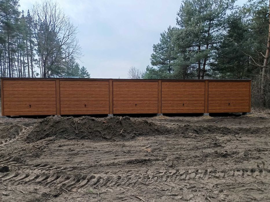 garaz blaszany 15x6 garaż blaszak  garaże blaszane profil 7x5 3x6 6x6