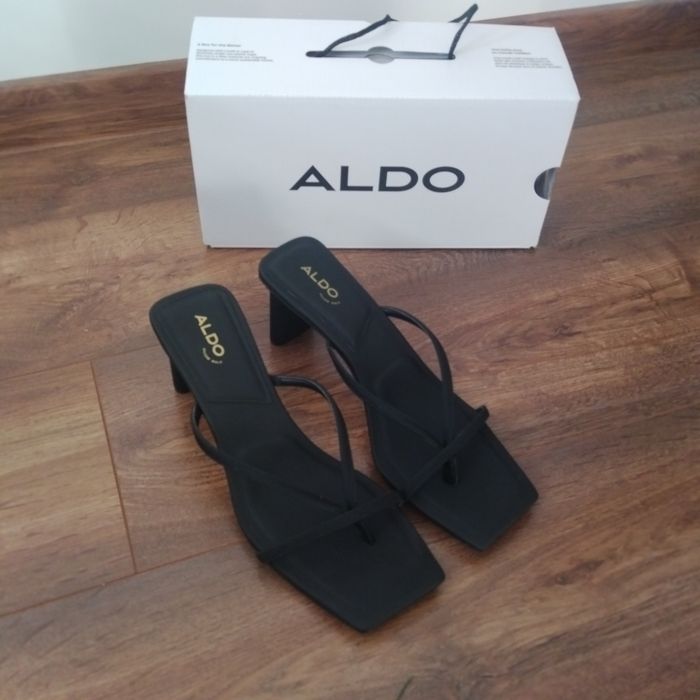 Klapki na obcasie Aldo