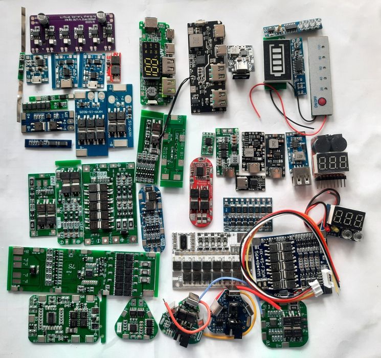 Холдер  bms 3s 4s 6s бмс плата зарядка аккумуляторы 18650, 4695E
