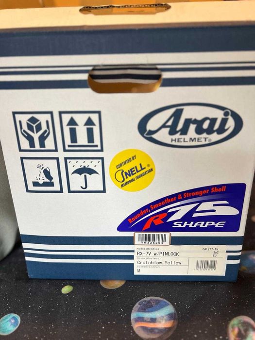 Capacete Arai RX7 V Crutchlow – Tamanho M – Excelente Estado