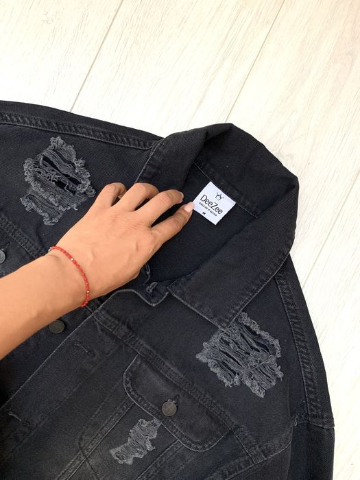 DeeZee bomberka, kurtka jeansowa w stylu vintage r.38 +gratis!