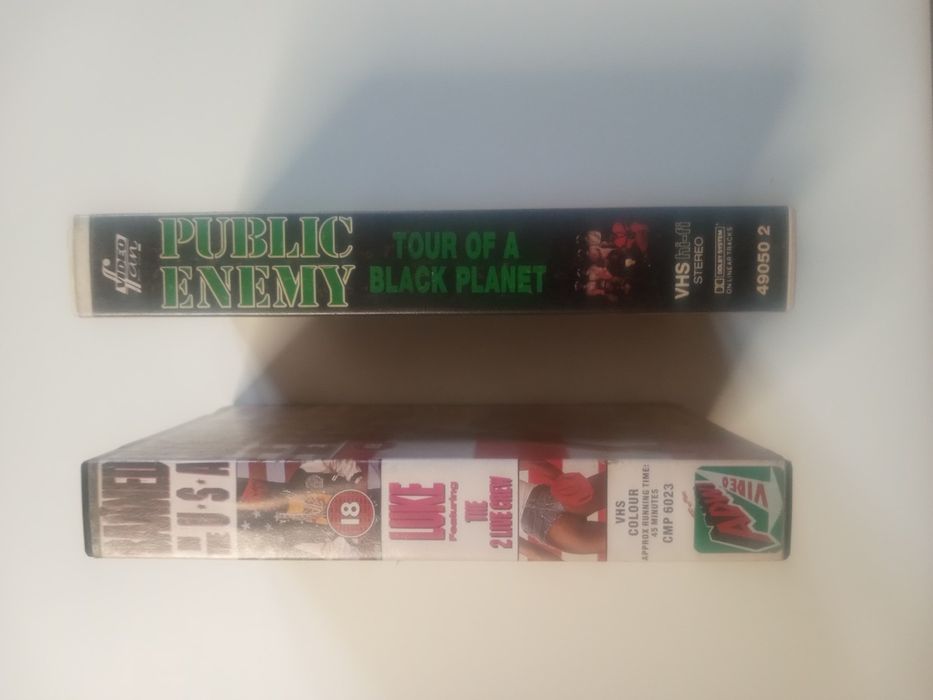 Kasety VHS RAP koncert The 2 live crew ,Public Enemy
