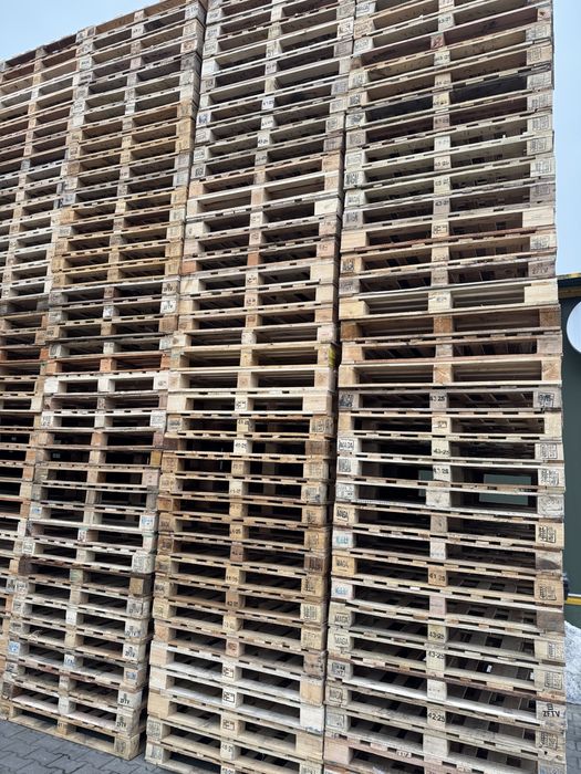 Palety 1200x1000, gęsty blat, całe ,wzmacniane od spodu