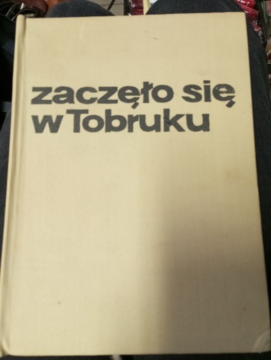 Książka "Zaczęło się w Tobruku*, Adam Majewski, stan bdb