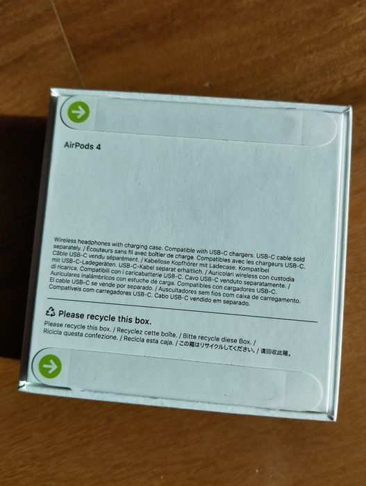 Apple AirPods 4 Auriculares Sem Fio Branco Novo