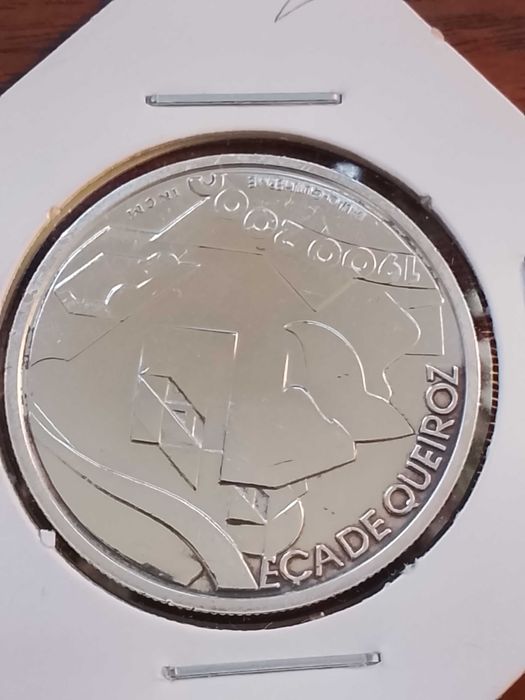 Moeda de 500 escudos de Eça de Queiroz, de 2000 ,em Prata