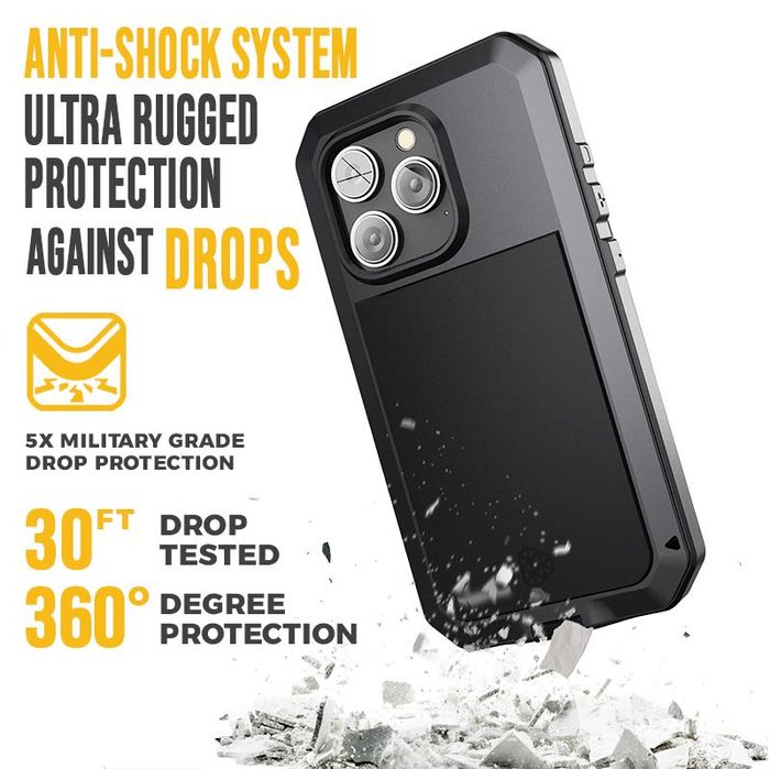 Противоударный чехол Lunatik Taktik на Айфон iPhone 15/15Pro/15ProMax