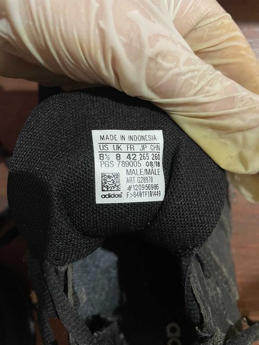 ténis novos pretos adidas