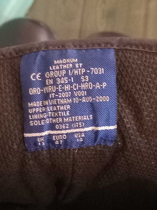 buty magnum w dobrym stanie rozmiar 47