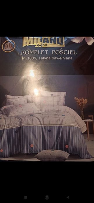 Pościel Milano niebieska