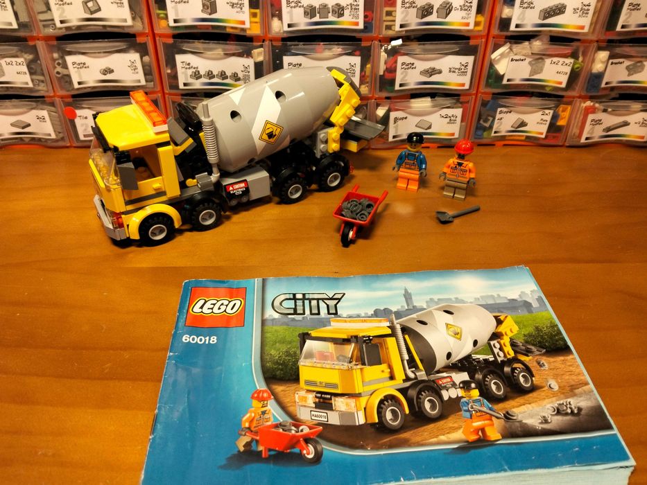 Lego city 60018 Cement Mixer