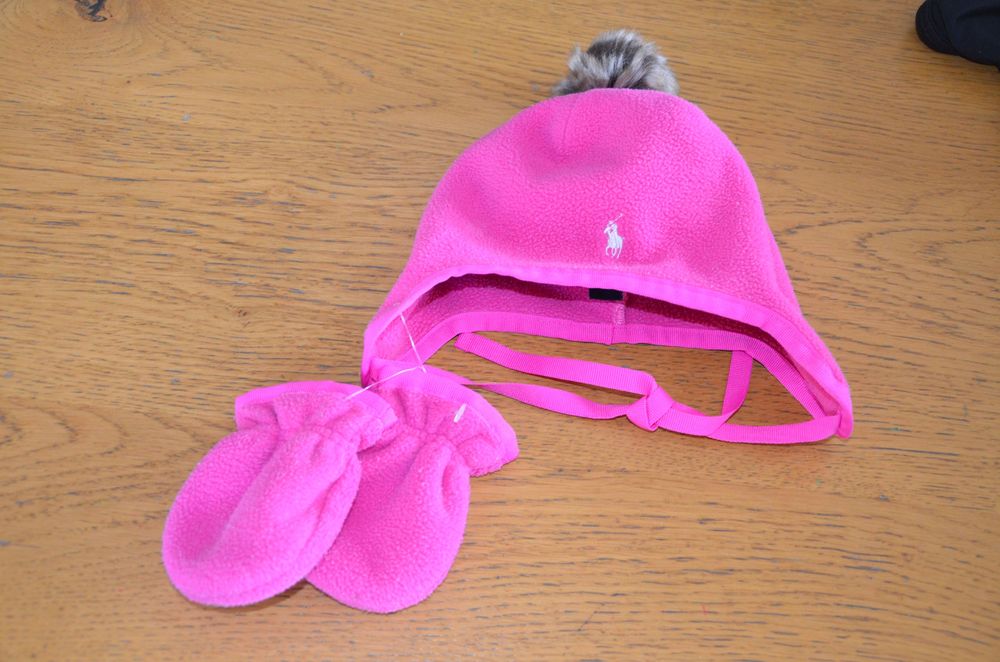 czapka +rękawiczki 3-4 lata Ralph Lauren