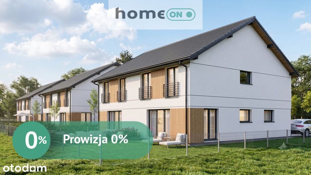 Dom w zabudowie bliźniaczej ! Nowa inwestycja!
