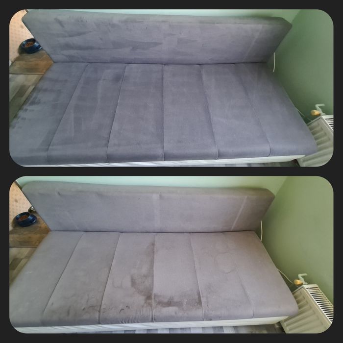 Pranie tapicerki meblowej PODSUSZANIE MATERIAŁU Ozonowanie pomieszczeń