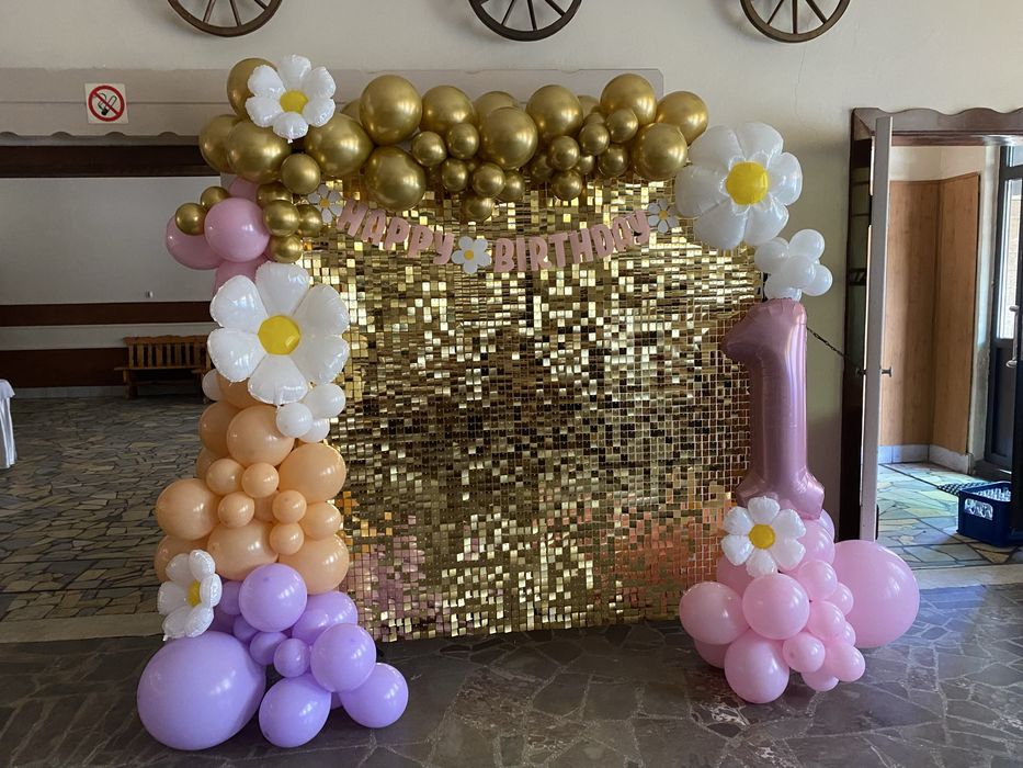 Ścianki balonowe oraz dekoracje z balonów