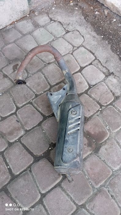 Вихлопна на скутер Хонда діо 27