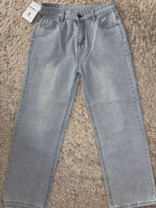 нові Жіночі трендові джинси з камінцями.  Пишіть тільки в олх