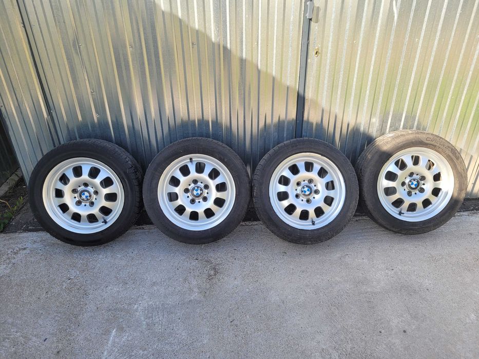 Koła Alufelgi z oponami letnie bmw e46 16" komplet 5x120 BMW F30 F31 E90 E46 E87 F20 F10 X1 F30 E60