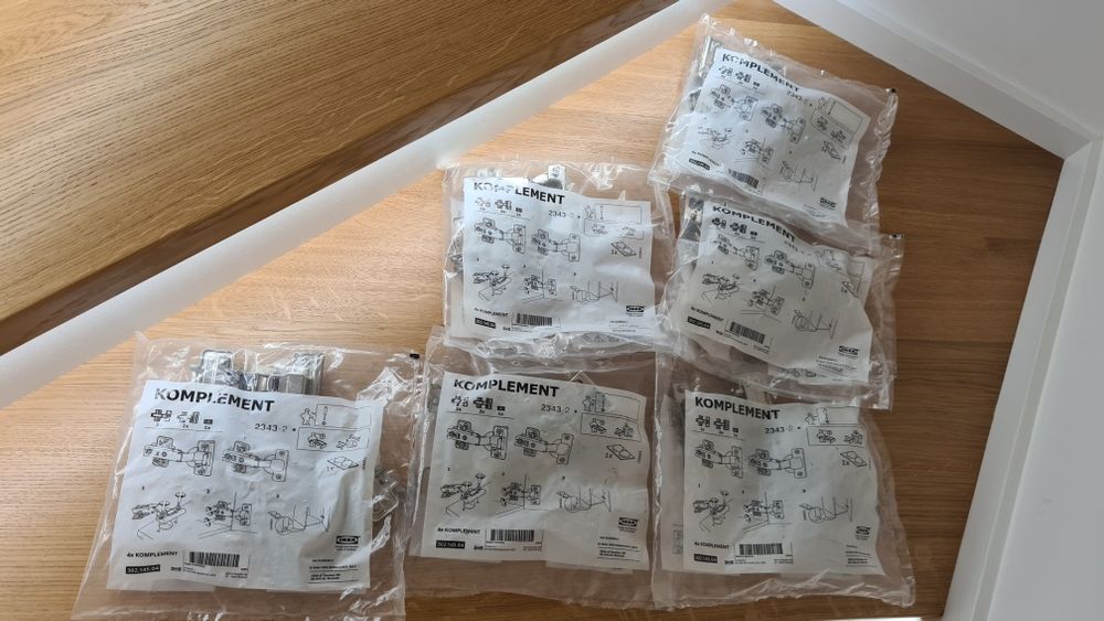 Zawiasy IKEA PAX 6szt lub więcej