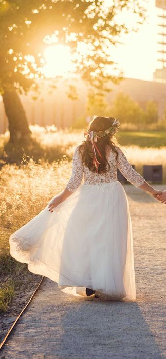 Suknia ślubna roz. 38