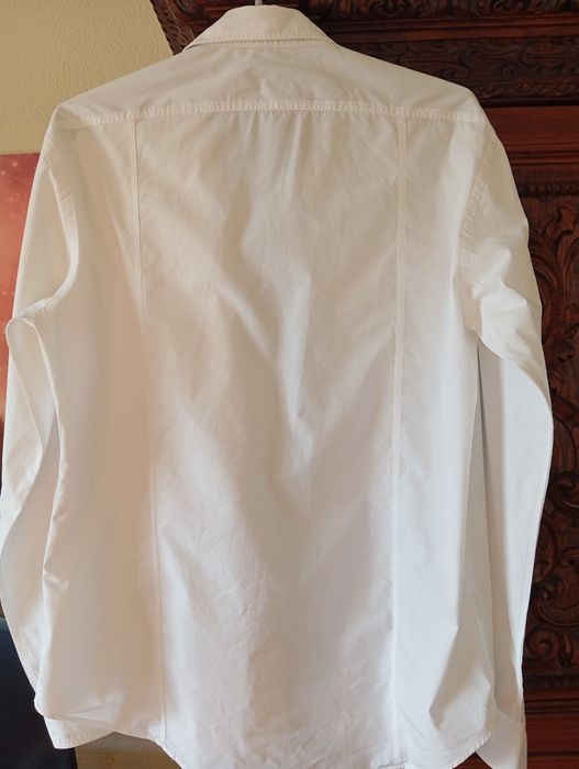 Camisa puro algodão L Zara