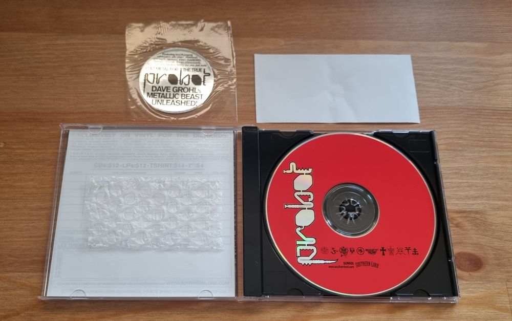 Probot CD *MINT* USA Katalog Southern Lord Sticker SUNN30 z Japonii