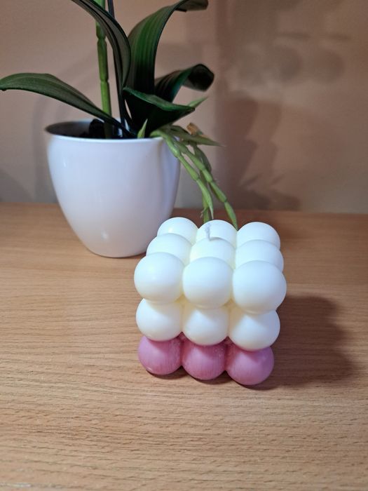 Świeca sojowa-bubble