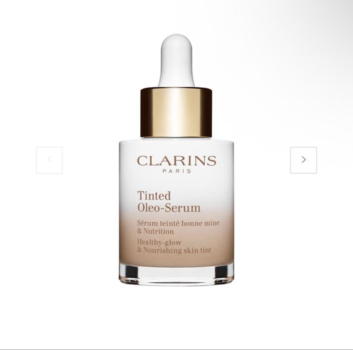 Clarins Tinted Oleo-Serum, тогальга основа для обличчя об'ємом 30 мл.