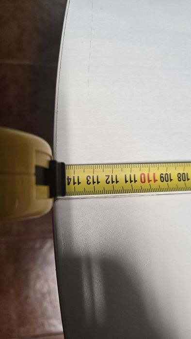 Mesa redonda extensível IKEA