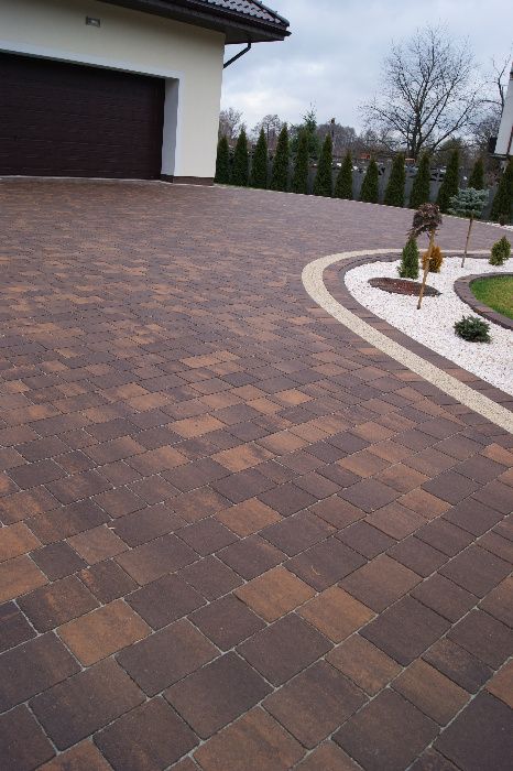 Kostka DEKORACYJNA brukowa chodnikowa AKROPOLIS mikrofaza