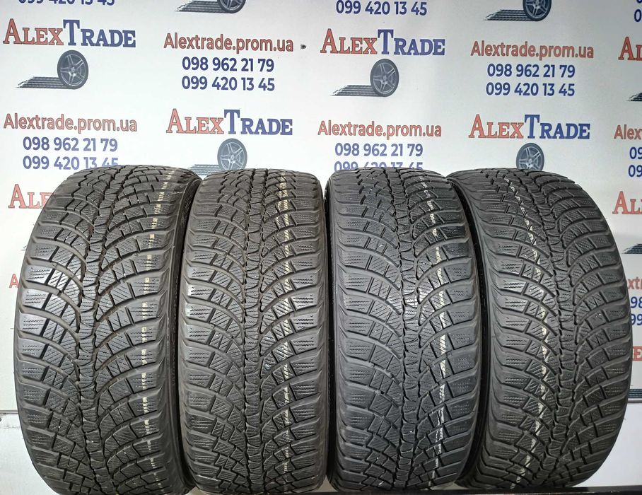 4 шт. 225/40 R18 Kumho WinterCraft WP71 зимові шини б/у, 2021 рік, протектор 8-9 мм