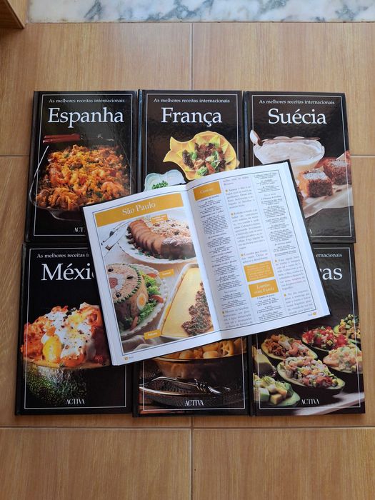 "As Melhores Receitas Internacionais" - Fascículos da revista Activa