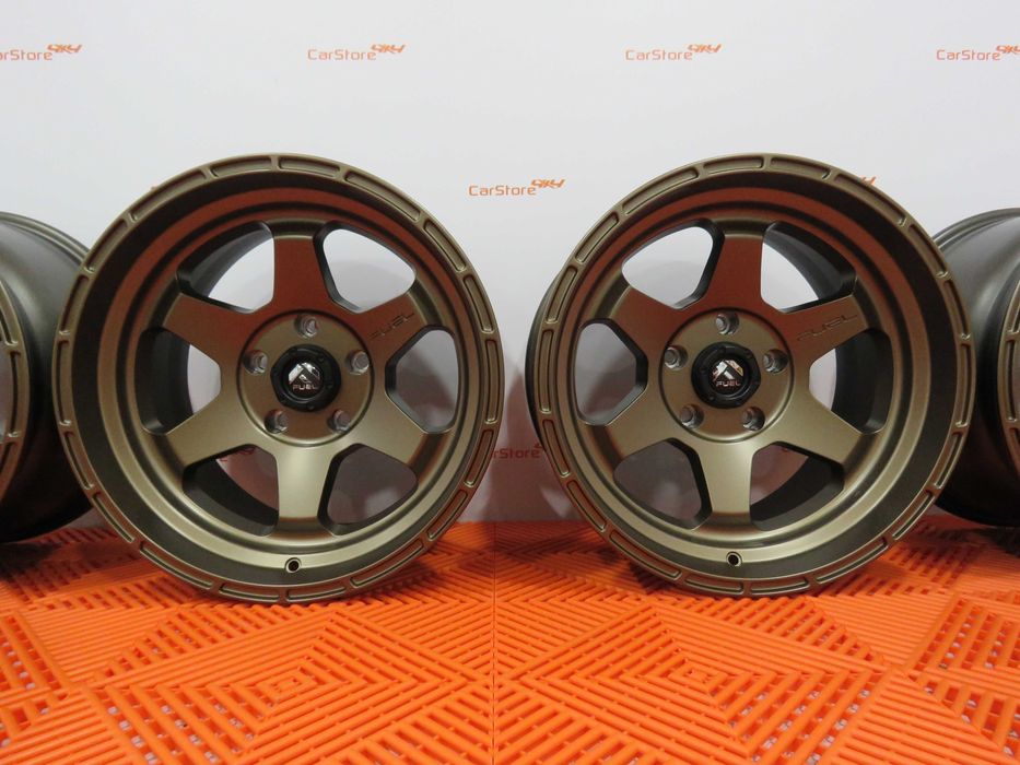 Jantes Fuel Shok 17 x 9j et -12 5x127 Bronze