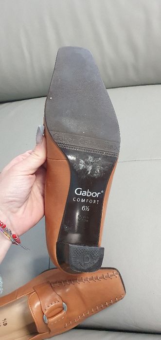 Buty ze skory Gabor 41