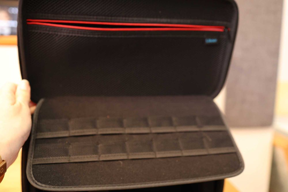 Nintendo Switch com acessórios e jogos