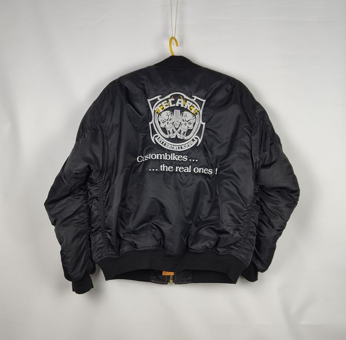 Чоловічий бомбер Куртка Flyers ВВС США MA1 MFH авіаційна TECART